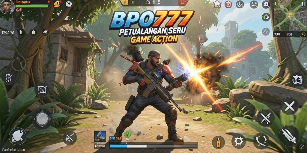 Gameplay mendebarkan BPO777 dengan aksi yang intens.