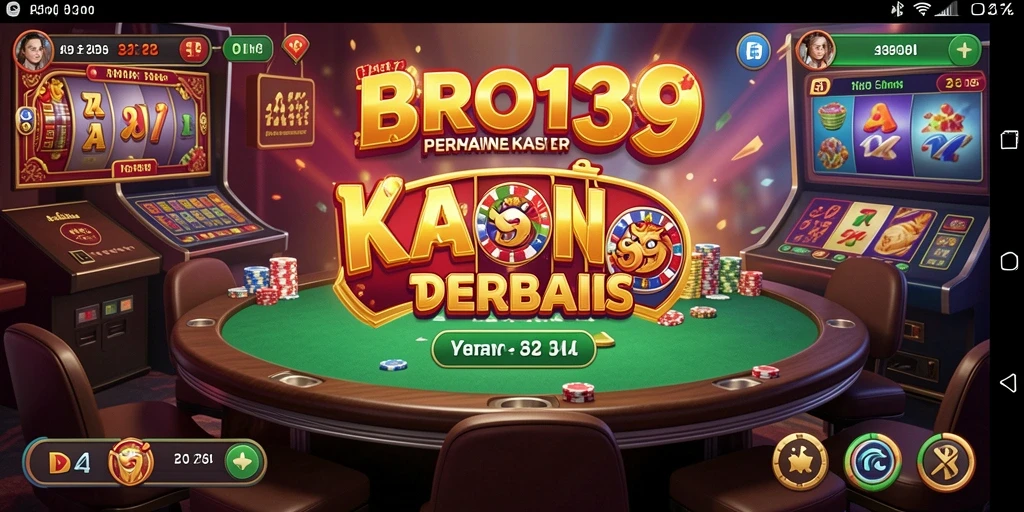 Tampilan gameplay Kasino yang seru dan menarik dari BRO138.