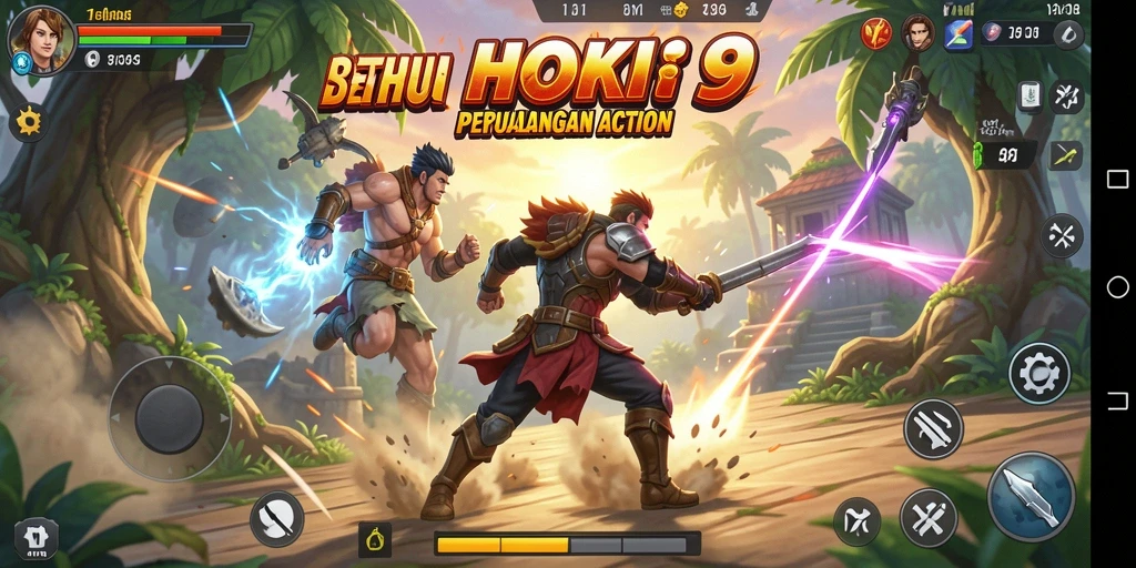 Tangkapan layar HOKI9 menampilkan aksi mendebarkan dan grafis menawan.