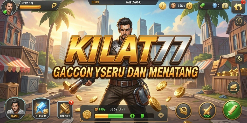 Tampilan gameplay KILAT77 yang seru dan menantang.