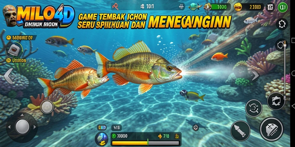 Gameplay seru dalam <strong>MILO4D</strong> dengan banyak ikan untuk diburu.