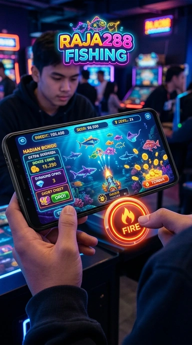 Tampilan antarmuka pengguna raja288 yang modern dan menarik.